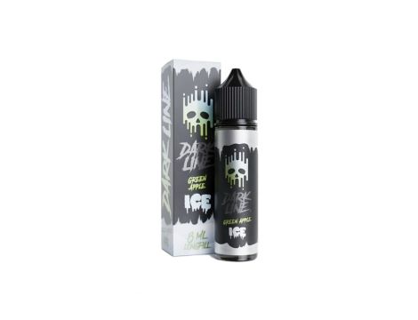 Longfill Dark Line ICE 8/60ml - Green Apple